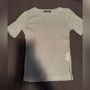 BNWOT Zara Mesh Top